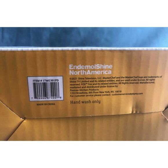 Set of 2 Clear Glass Master Chef Canisters Sealing Stainless Lids 6.5” & 8.5” - Picture 4 of 9